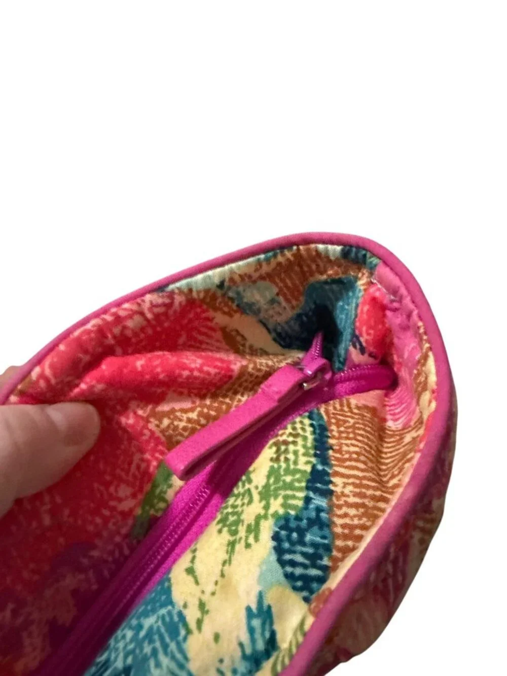 Vera Bradley Retired Super Bloom Glenna Satchel Shoulder Bag Purse - Picture 13 of 16